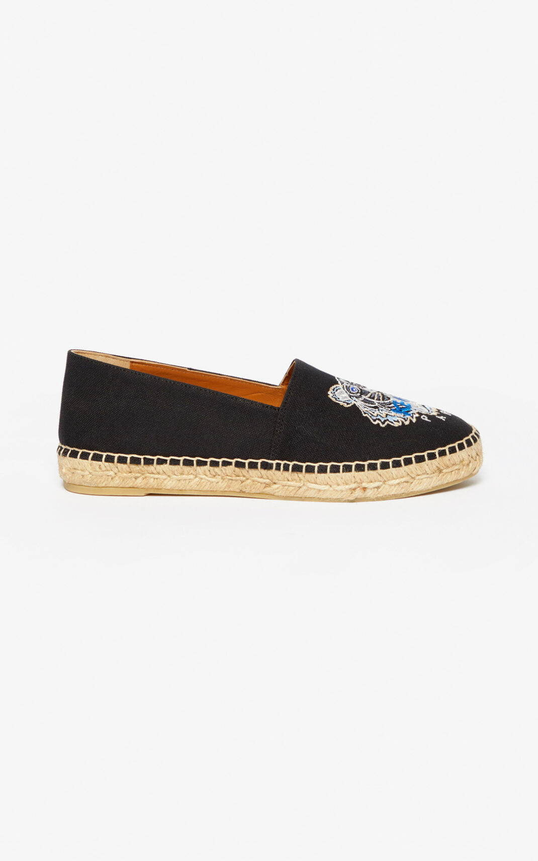 Kenzo Tiger Espadrilles Női Fekete | ID.476405